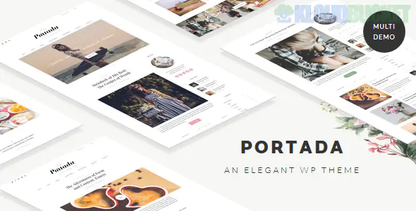 Portada - Elegant Blog Blogging WordPress Theme 2.4