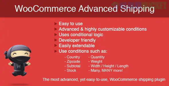 WooCommerce Advanced Shipping 1.1.5