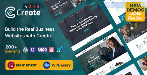 Creote Theme | Corporate & Consulting Business WordPress Theme 2.8.1