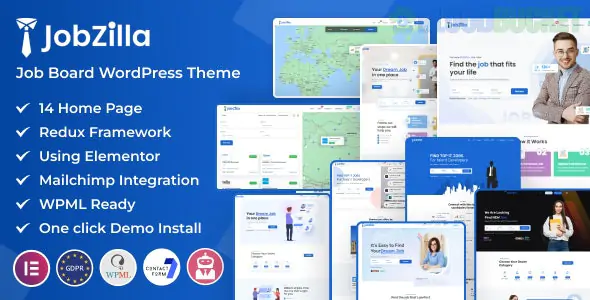 JobZilla - Job Board WordPress Theme 1.9