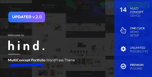 Hind - Multi-Concept Portfolio & Photography WordPress Theme 2.4.4