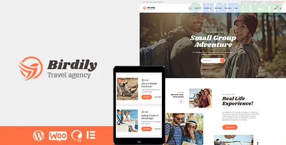 Birdily | Travel Agency & Tour Booking WordPress Theme 1.0.8