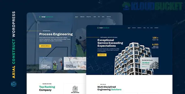 Axial - Construction Company WordPress Theme