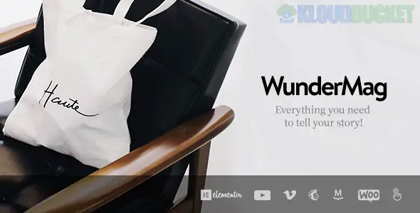 WunderMag - A WordPress Blog / Magazine Theme 2.6.2