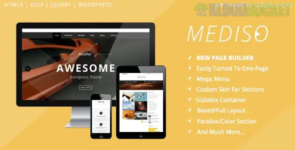 Mediso - Corporate / One-Page / Blogging WP Theme 1.4.0