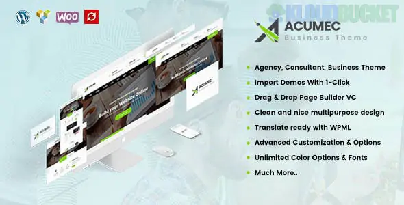 Acumec - Business Multipurpose WordPress Theme 1.6