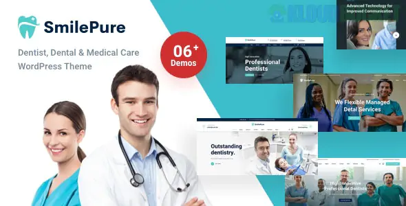 SmilePure - Dental & Medical Care WordPress Theme 1.8.5