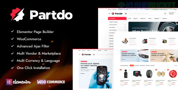 Partdo Theme | Auto Parts and Tools Shop WooCommerce Theme 1.3.3