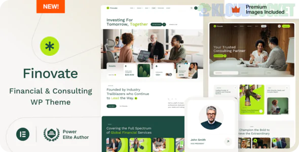 Finovate - Financial Advisors & Business Consulting WordPress Theme 20.0