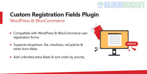 WooCommerce Custom Registration Fields Plugin 1.1.4