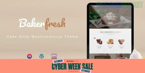 Bakerfresh - Cake Shop WooCommerce Theme 1.0.6