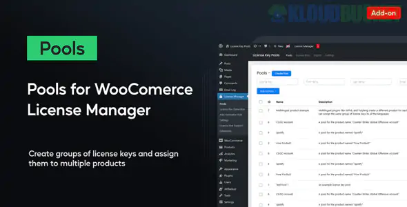 Pools For WooCommerce License Manager Addon 2.2.3
