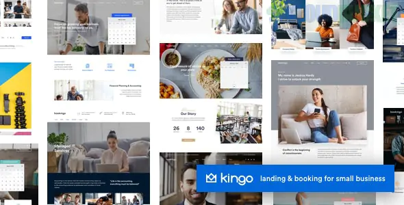 Kingo | Booking WordPress for Small Business 2.6.10