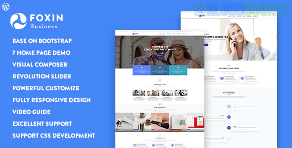 Foxin - Responsive Business WordPress Theme 1.1.6