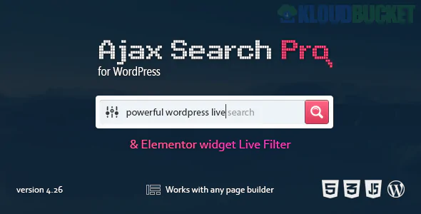 Ajax Search Pro Live WordPress Search & Filter Plugin 4.26.15