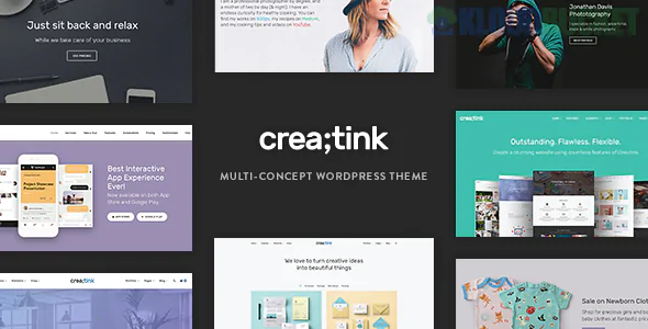 Creatink - Multi-Concept Responsive WordPress Theme 1.0.7
