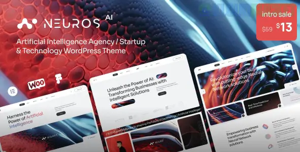 Neuros | AI Agency & Technology WordPress Theme 2.1.3