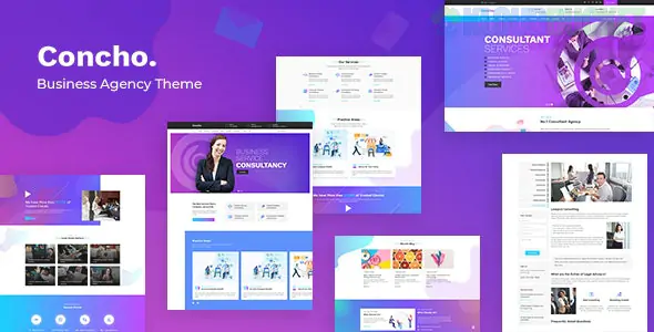 Concho - HR, Consulting Services WordPress Theme 1.8