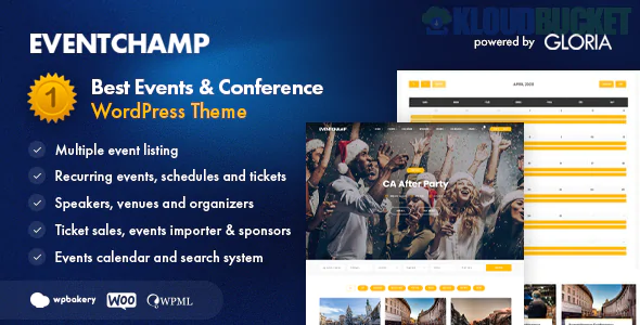 Eventchamp Theme Multiple Event & Conference 2.0.7