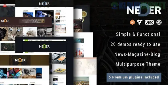 Neder - WordPress News Magazine and Blog Theme