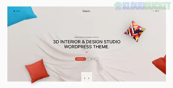 Interni - 3D Interior & Design Studio WordPress Theme 1.1