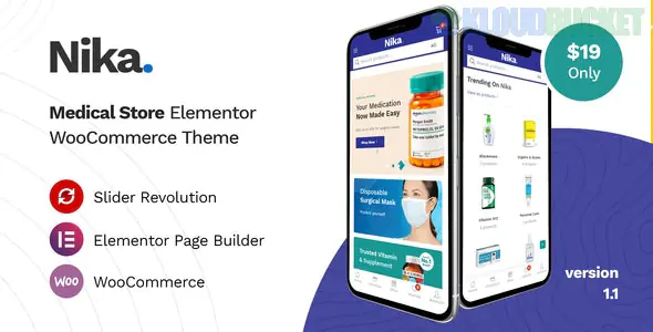 Nika - Medical Elementor WooCommerce Theme 1.2.13