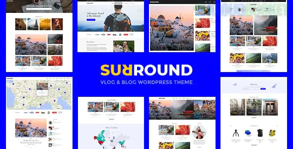 Surround - Vlog & Blog WordPress Theme 1.5