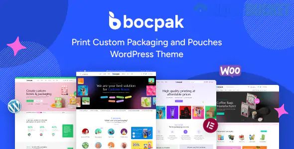 Bocpak - Print Custom Packaging and Pouches WordPress Theme 1.1.2