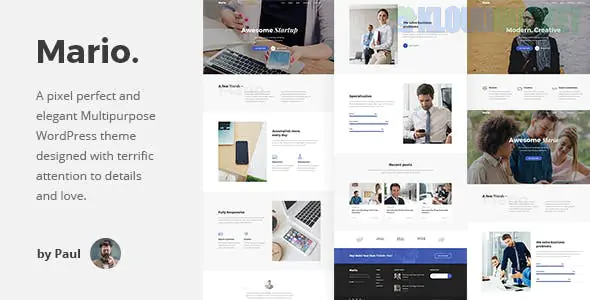 Mario. - Creative Multipurpose WordPress Theme 1.0.6