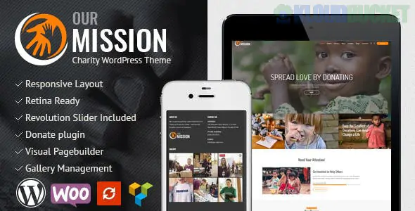 Our Mission - Charity WordPress Theme 1.0.6