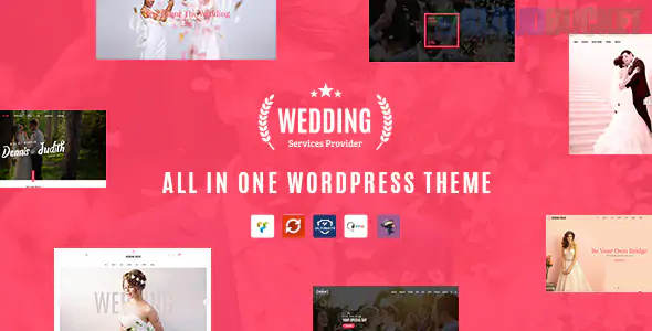 Wedding - All in One WordPress Theme 1.5
