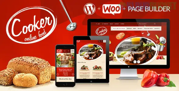 Cooker - Responsive Online Restaurant, Cafe Bar 3.0