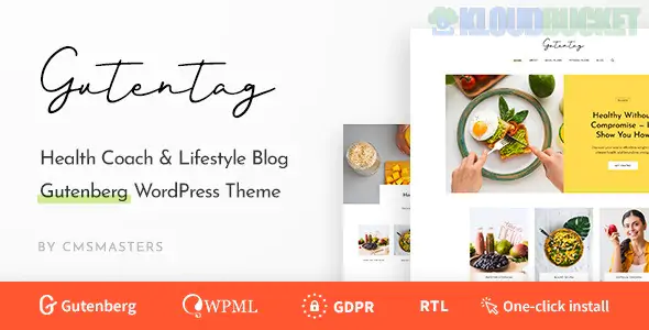 GutenTag - 100% Gutenberg Blog WordPress Theme 1.0.0