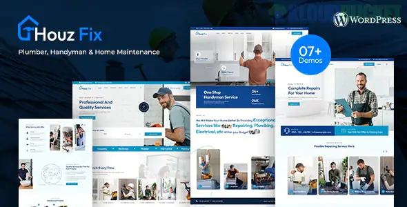 HouzFix - Plumber, Handyman Services WordPress Theme 1.1.2