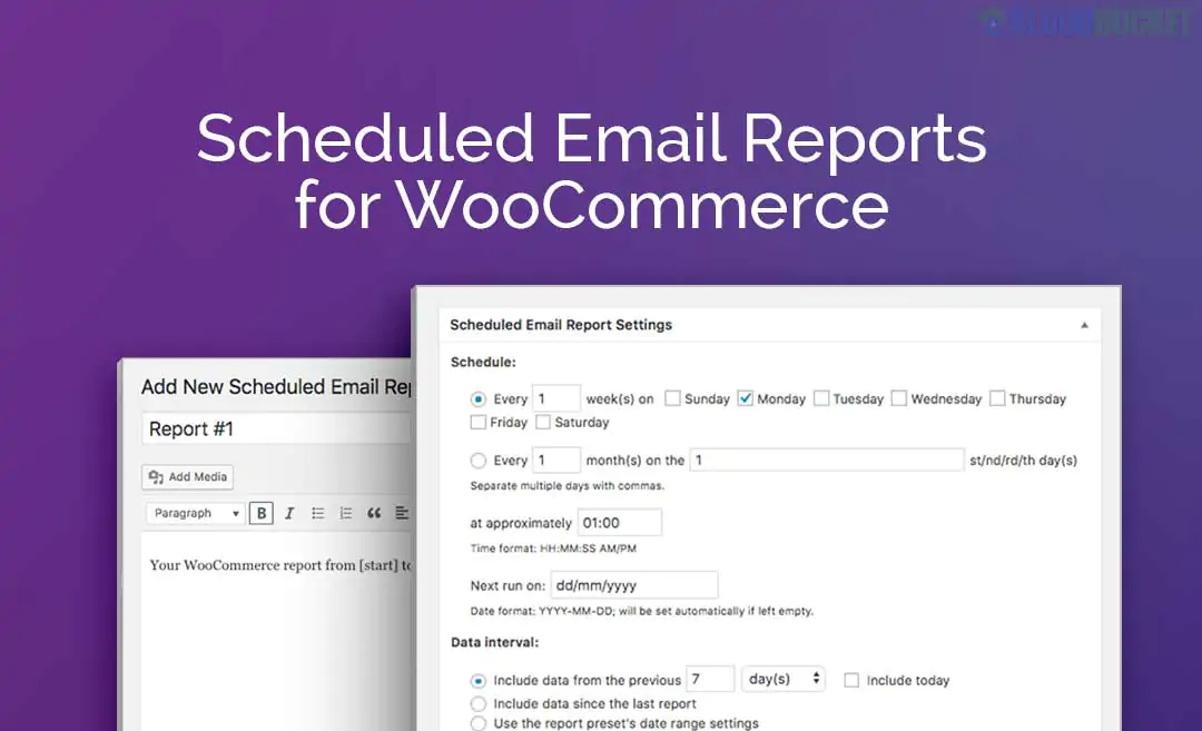 Scheduled Email Reports for WooCommerce Add-On 1.0.19