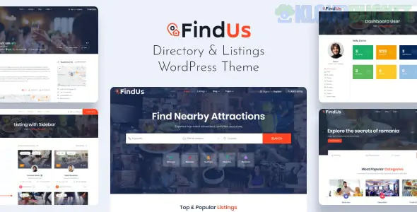 Findus - Directory Listing WordPress Theme 1.1.57