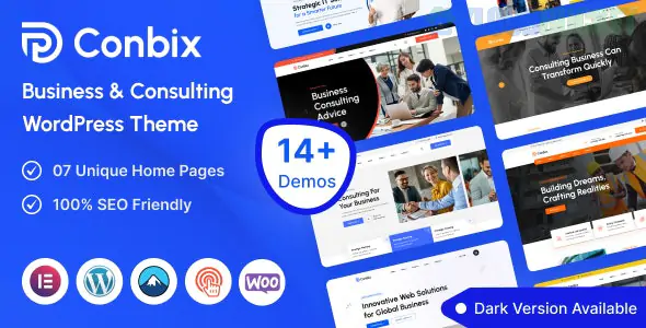 Conbix - Business Consulting WordPress Theme 3.3.8