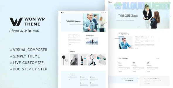 WON - Creative Minimal WordPress Theme 1.2.5