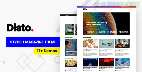 Disto | WordPress Blog Magazine Theme 1.8