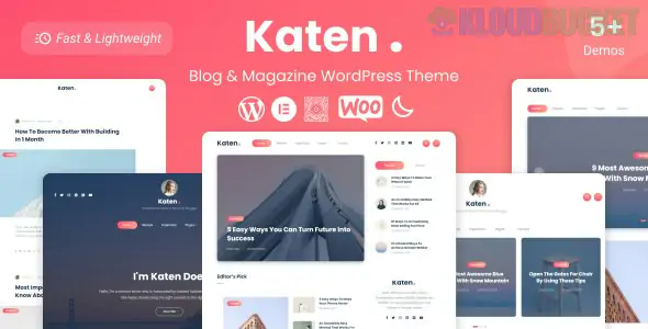 Katen - Blog & Magazine WordPress Theme 1.1