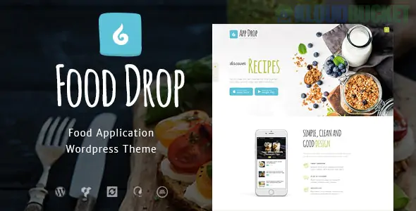 Food Drop | Meal Ordering & Delivery Mobile App WordPress Theme 1.3
