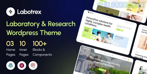 Labotrex - Laboratory & Science Research WordPress Theme 1.0.1