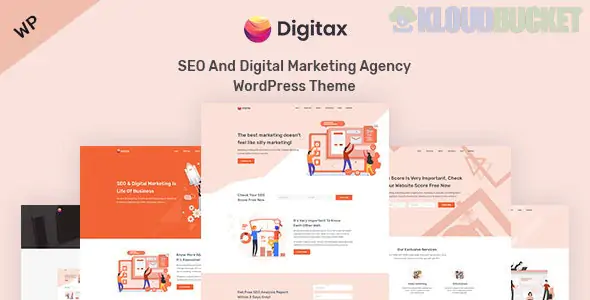 Digitax - SEO & Digital Marketing Agency WordPress Theme 1.1.5