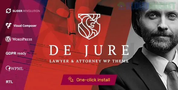 De Jure - Attorney and Lawyer WP Theme 1.1.1
