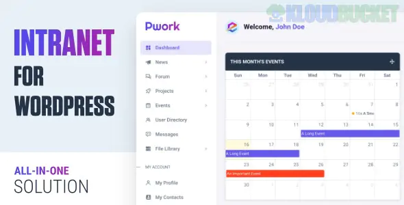Pwork - Intranet For WordPress 1.3.4