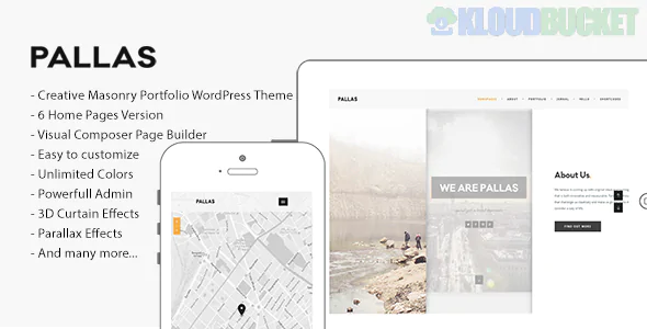 Pallas - Creative Multi-Purpose WordPress Theme 1.9.2