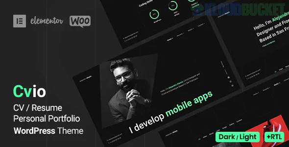 Cvio Theme | Personal Portfolio WordPress Theme 3.3.5