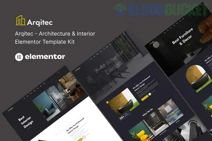 Arqitec - Architecture & Interior Elementor Template Kit 1.1.1