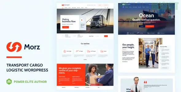Morz - Transport Cargo Logistics WordPress 33.00