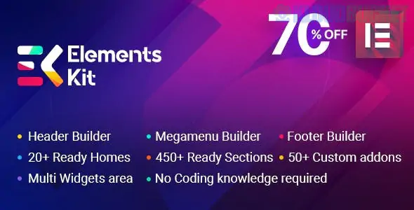 ElementsKit Pro – The Ultimate Addons for Elementor Page Builder 4.0.0